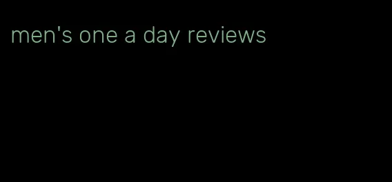 men's one a day reviews