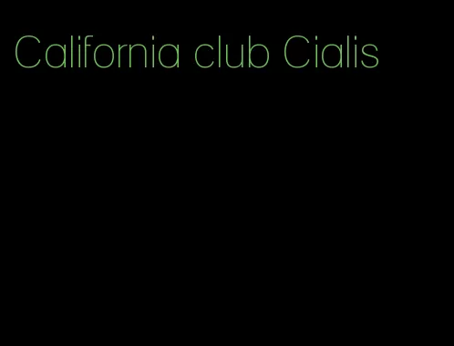 California club Cialis