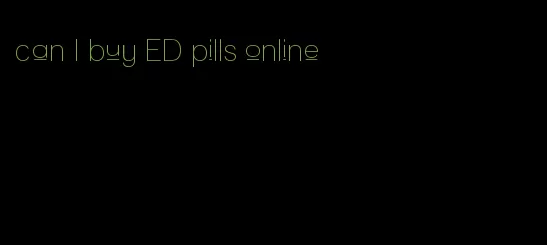 can I buy ED pills online