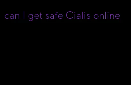 can I get safe Cialis online