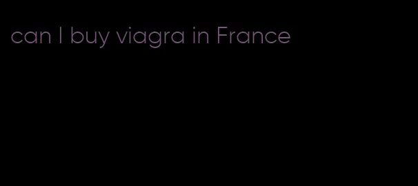 can I buy viagra in France