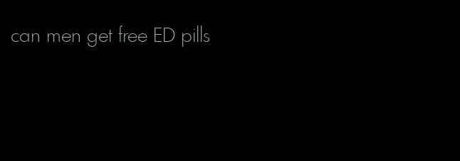 can men get free ED pills