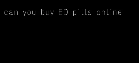 can you buy ED pills online