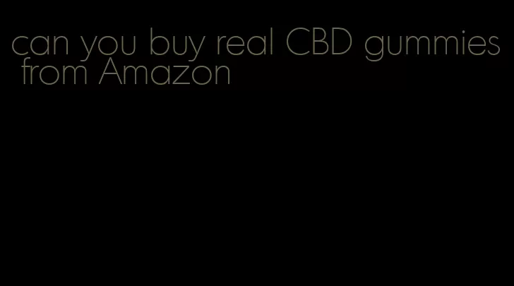 can you buy real CBD gummies from Amazon