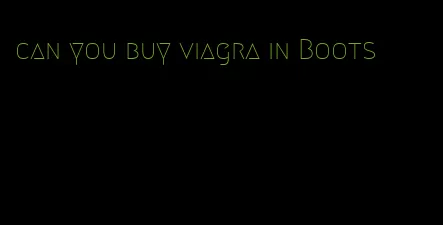 can you buy viagra in Boots