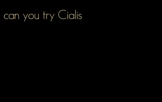 can you try Cialis