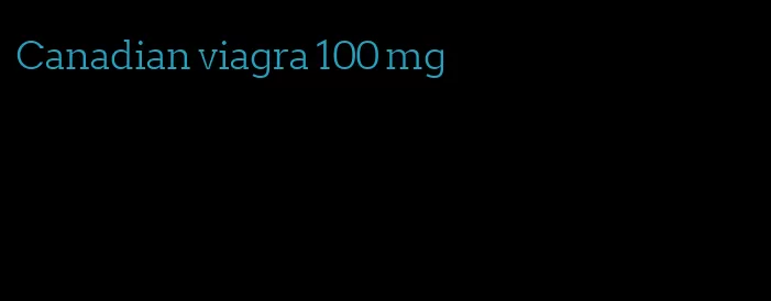 Canadian viagra 100 mg