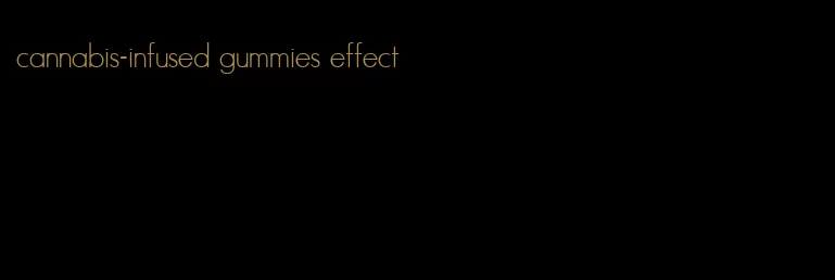 cannabis-infused gummies effect