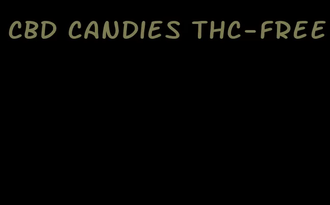 CBD candies THC-free