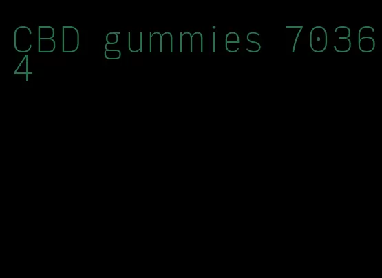 CBD gummies 70364