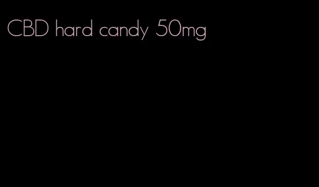 CBD hard candy 50mg