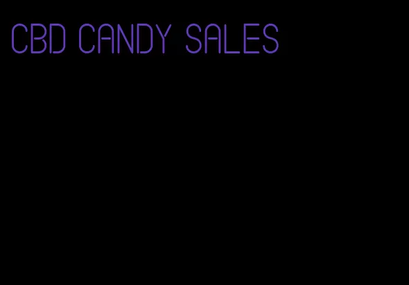 CBD candy sales