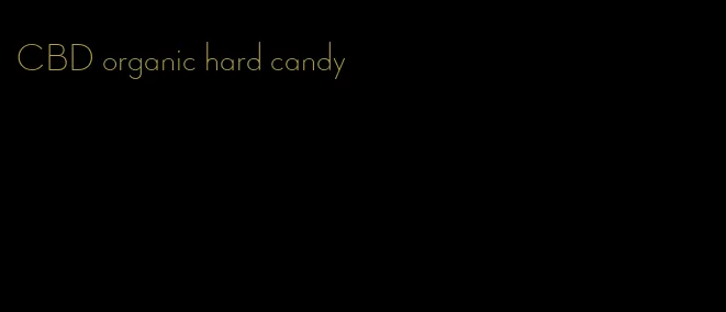 CBD organic hard candy