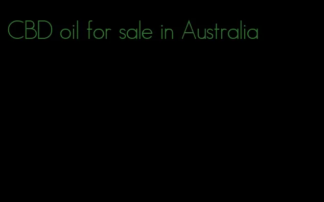 CBD oil for sale in Australia