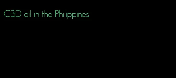 CBD oil in the Philippines