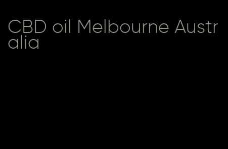 CBD oil Melbourne Australia