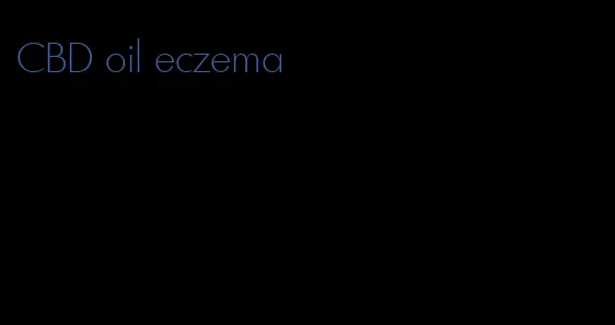 CBD oil eczema