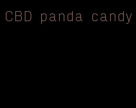 CBD panda candy