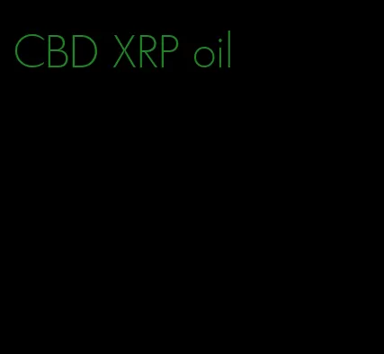 CBD XRP oil