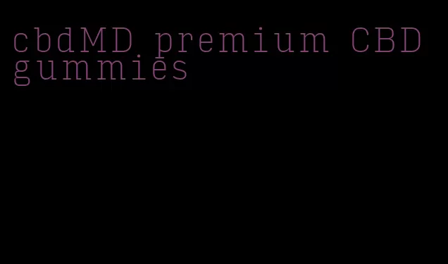 cbdMD premium CBD gummies