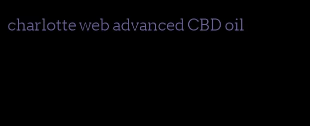 charlotte web advanced CBD oil