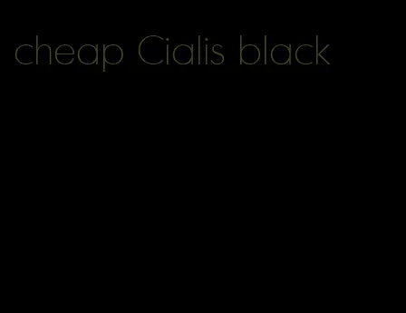 cheap Cialis black