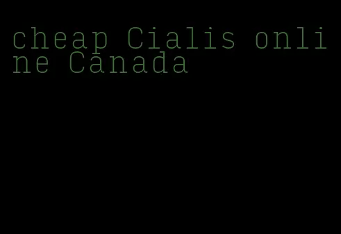 cheap Cialis online Canada