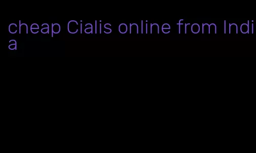 cheap Cialis online from India