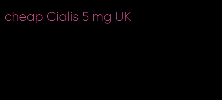 cheap Cialis 5 mg UK