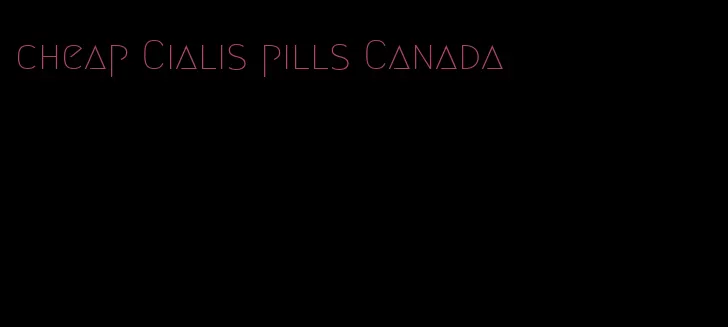 cheap Cialis pills Canada