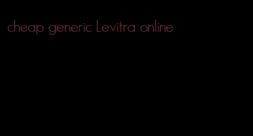 cheap generic Levitra online