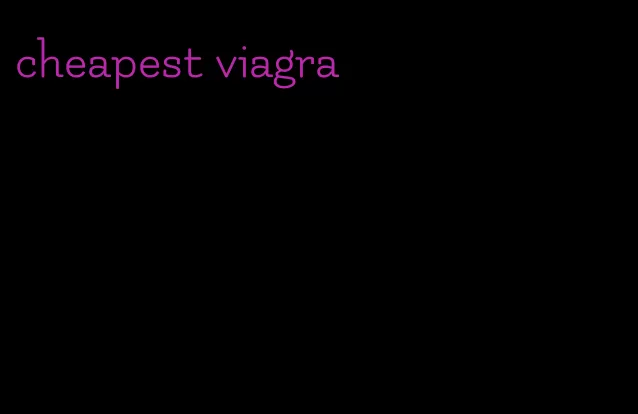 cheapest viagra