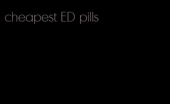 cheapest ED pills