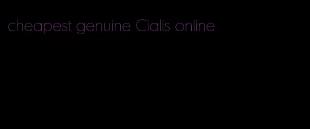 cheapest genuine Cialis online