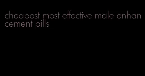 cheapest most effective male enhancement pills