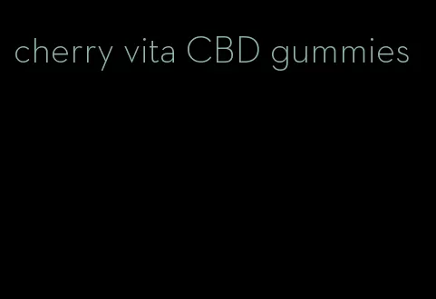 cherry vita CBD gummies