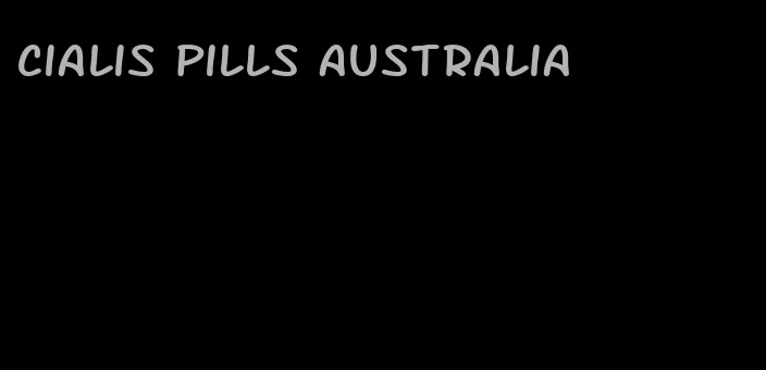 Cialis pills Australia