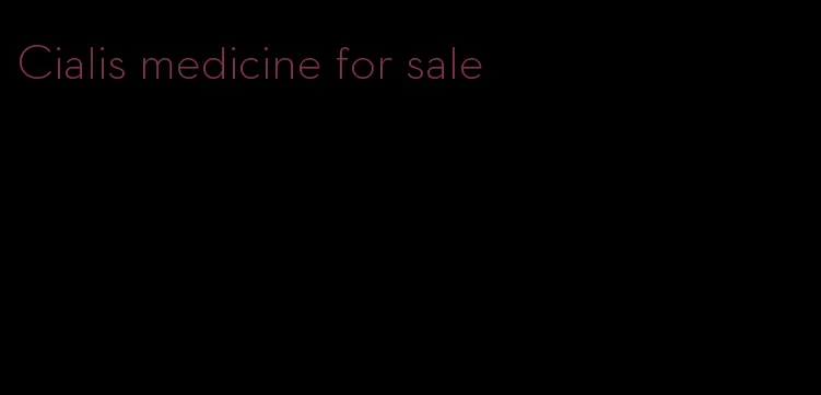 Cialis medicine for sale