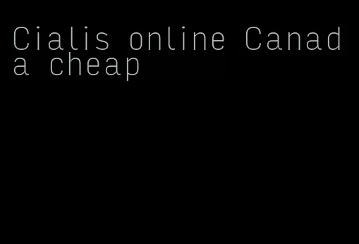 Cialis online Canada cheap