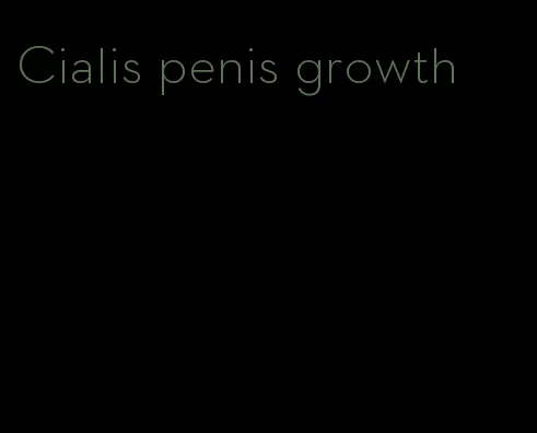 Cialis penis growth