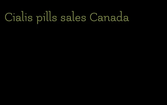 Cialis pills sales Canada