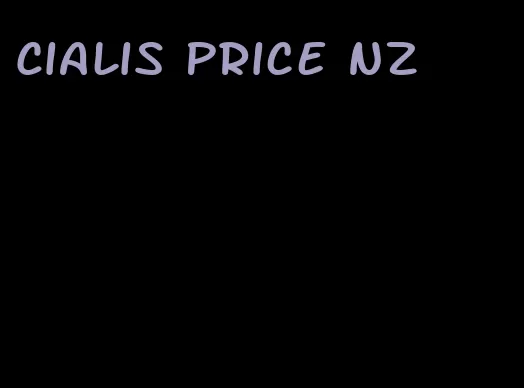 Cialis price NZ