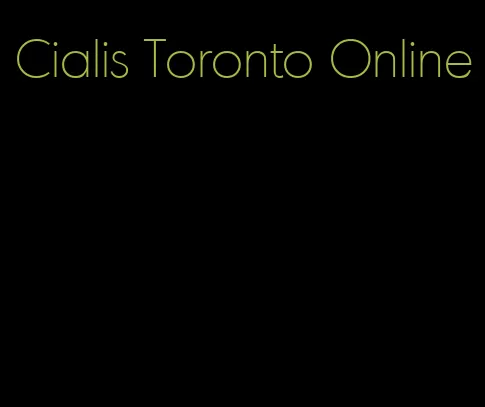 Cialis Toronto Online