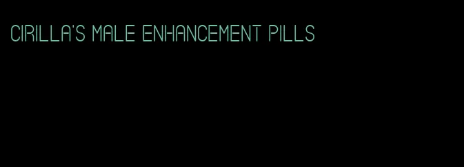 cirilla's male enhancement pills