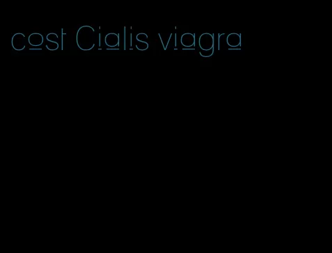 cost Cialis viagra