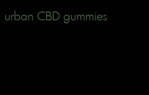 urban CBD gummies