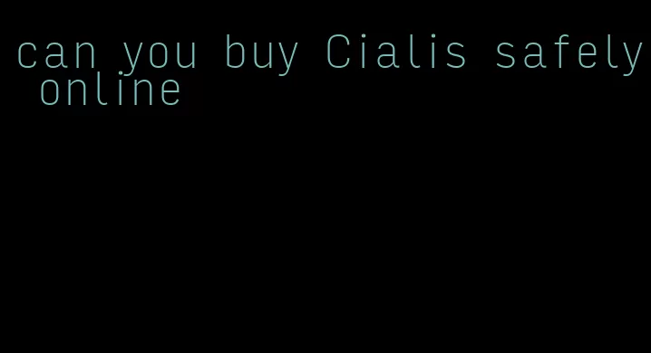 can you buy Cialis safely online