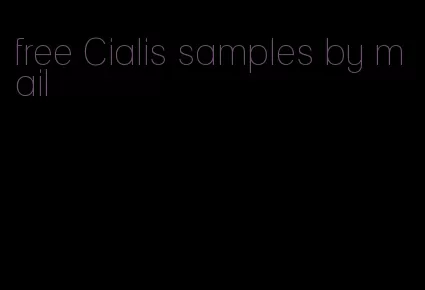 free Cialis samples by mail