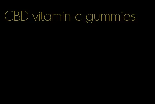 CBD vitamin c gummies