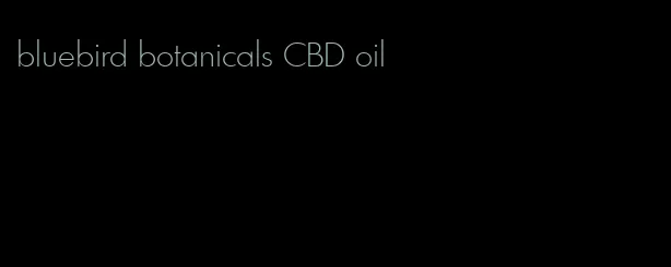 bluebird botanicals CBD oil